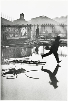 Behind the Gare Saint-Lazare - Henri Cartier-Bresson (1932)